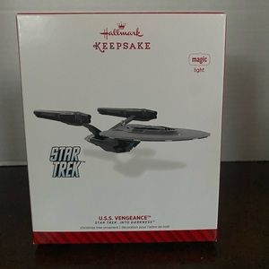 Collectible Hallmark Star Trek Into Darkness U.S.S Vengeance Ornament 2014